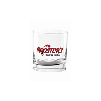 custom round cocktail glass