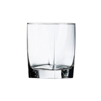 custom square cocktail glass